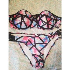 Multi Colored Bikini